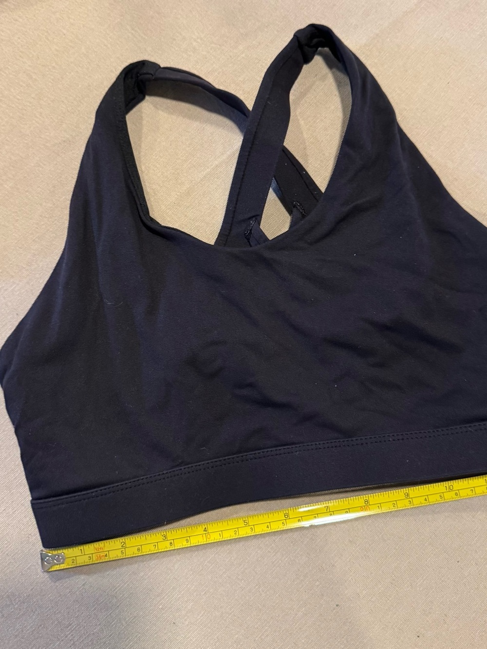 Everyday Black Low-Impact Crisscross Sports Bra